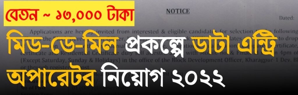 Data Entry Operator Recruitment