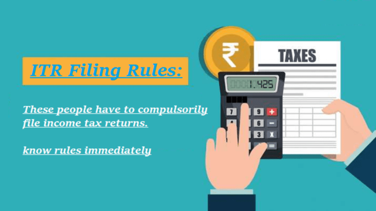 ITR Filing Rules
