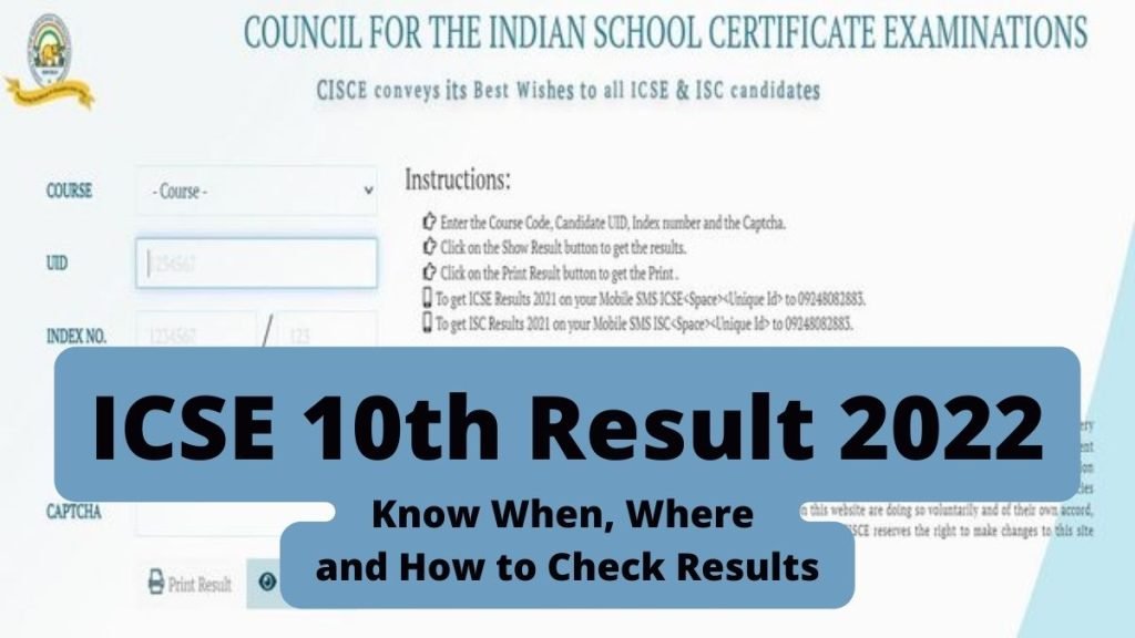 ICSE Class 10 Result