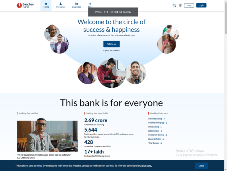 Bandhan Bank Recruitment 2022