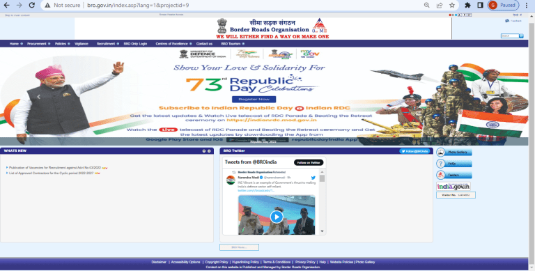 Group-C, D, Supervisor Recruitment 2022