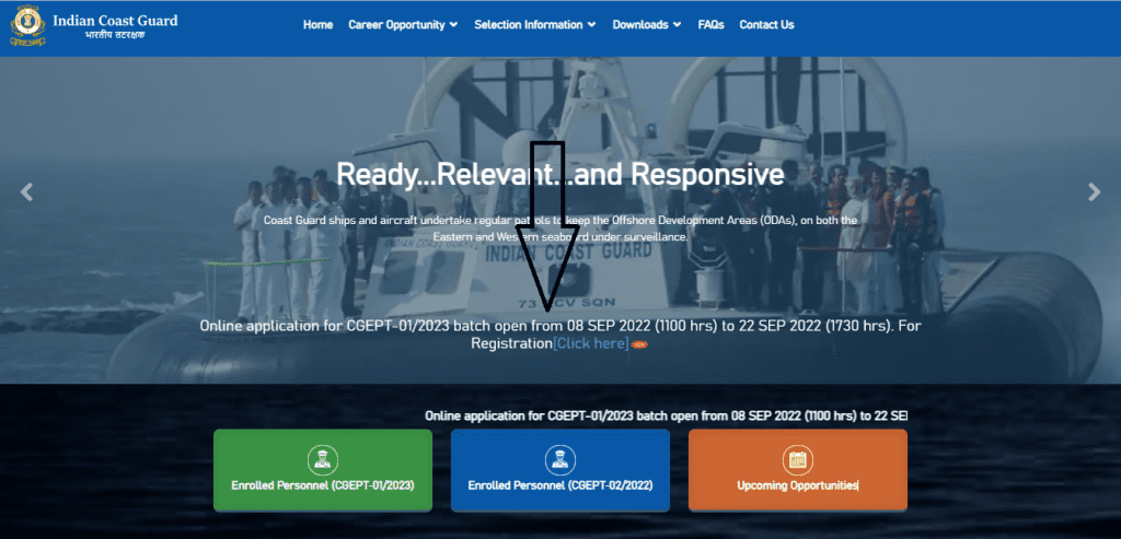 Indian Coast Guard Recruitment 2022