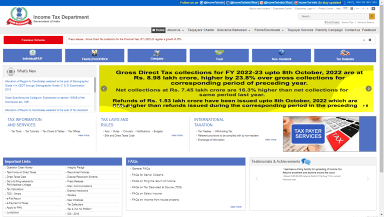 Income Tax Rules Change