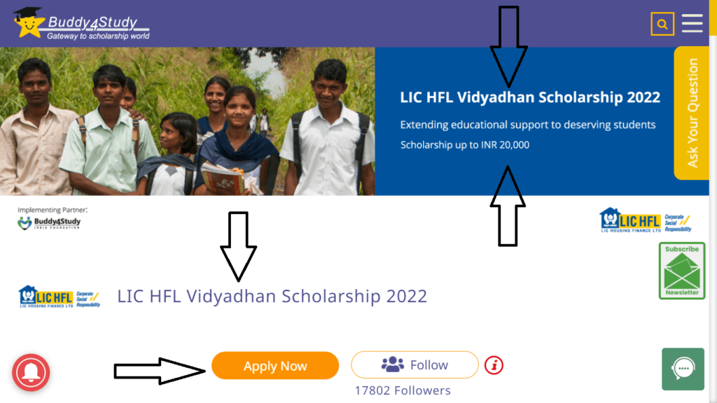 LIC Scholarship