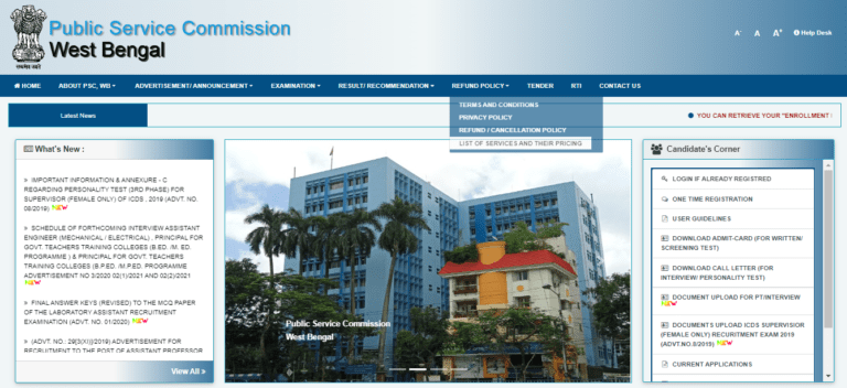 WBPSC Narcotics Division Recruitment 2022