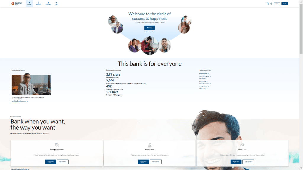 Bandhan Bank Recruitment