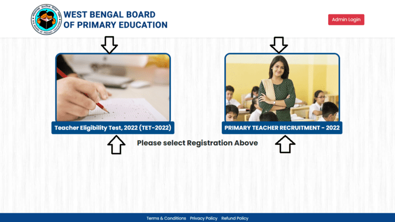 WB Primary TET 2022 Admit Card
