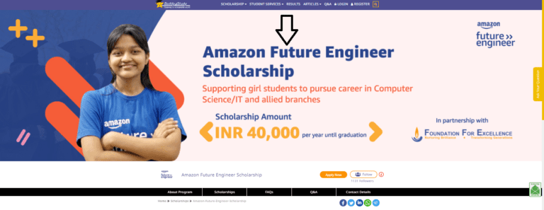 Amazon Scholarship 2022