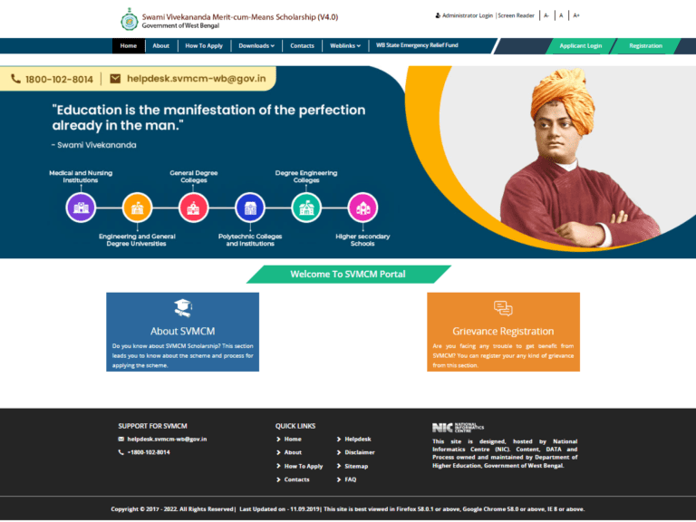 Swami Vivekananda Scholarship