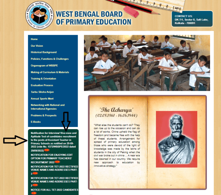 WB Primary TET 2022