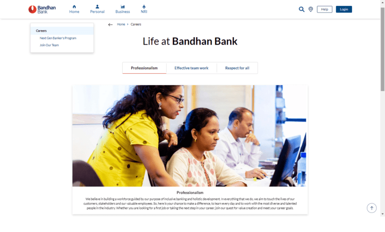Bandhan Bank Recruitment