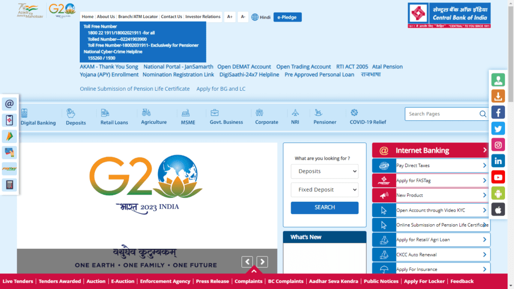 Central Bank of India Recruitment