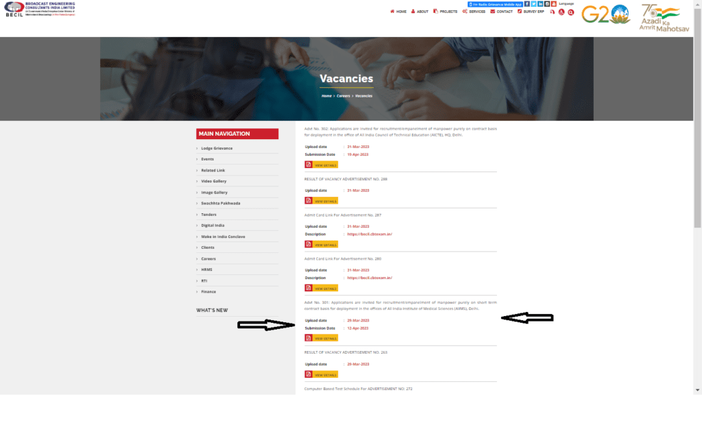 BECIL Recruitment 2023