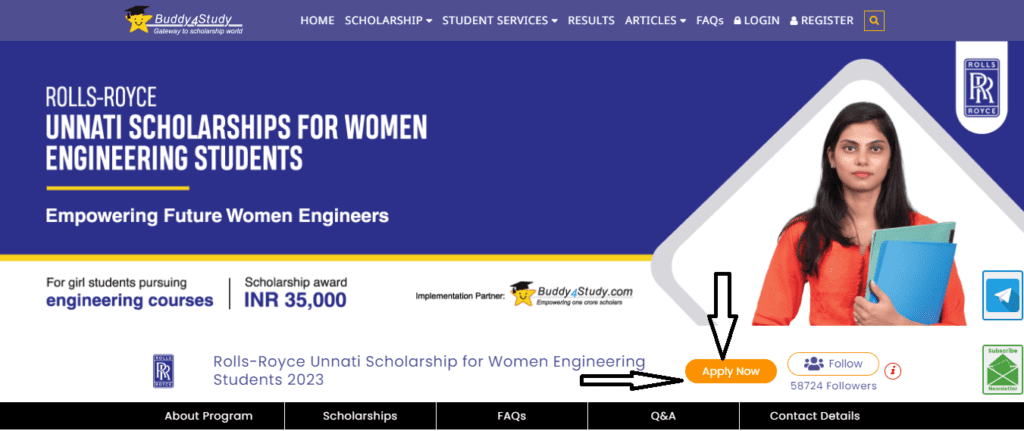 Rolls Royce India Pvt. Ltd. Scholarship