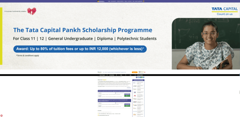 TATA Scholarship 2023