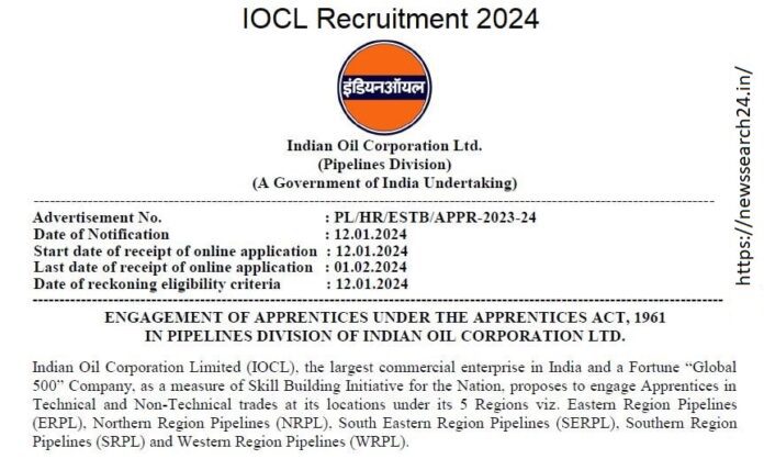 IOCL-Recruitment-2024