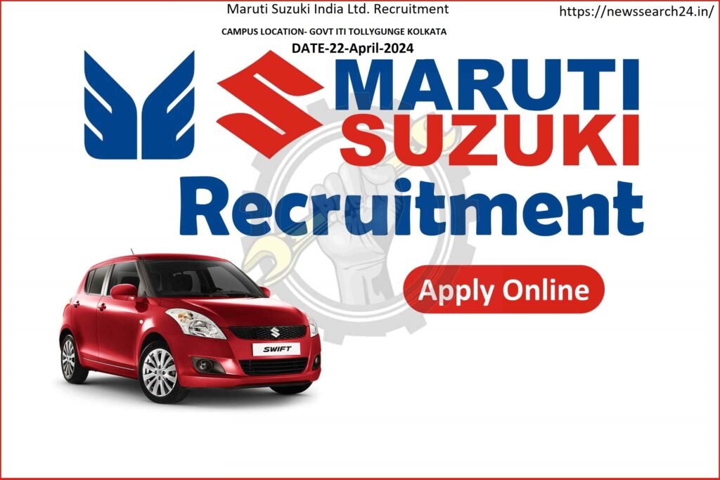 Maruti Suzuki India Ltd. Recruitment