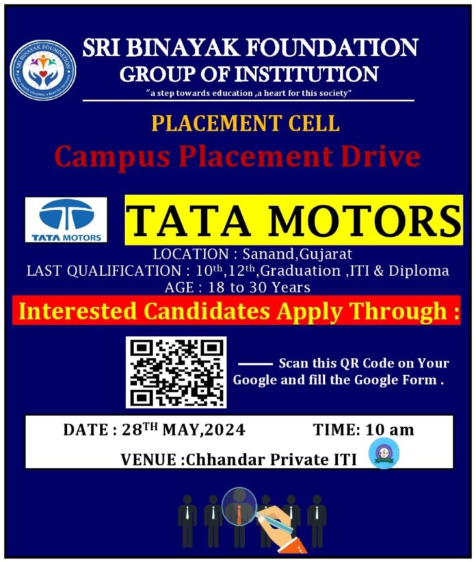 Tata Motors Passenger Vehicles Limited Recruitment 2024