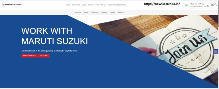 Maruti Suzuki India Limited (MSIL) Recruitment 2024