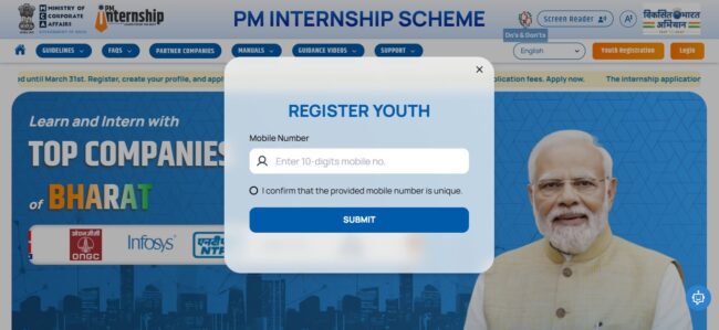 Click here for 1st Time Registration