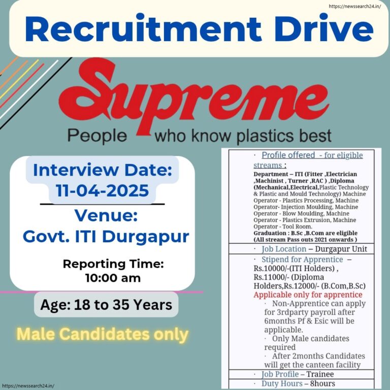 Recruitment Drive 2025