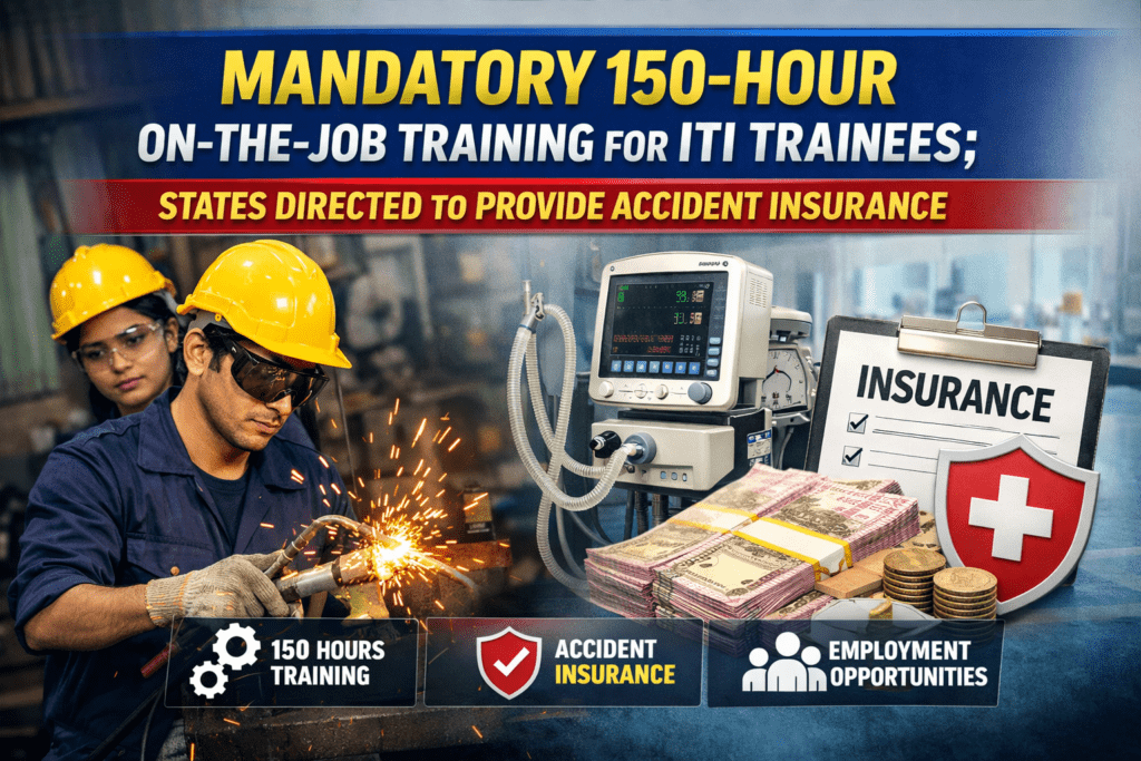ITI On Job Training 150 Hours