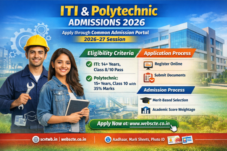 ITI and Polytechnic Admissions 2026